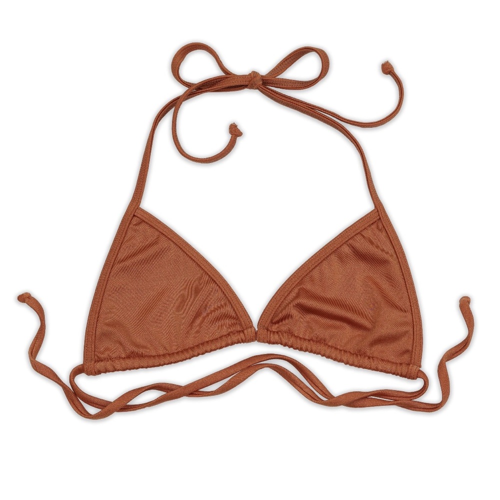 CLOSING SALE! Metallic copper 2 piece bikini